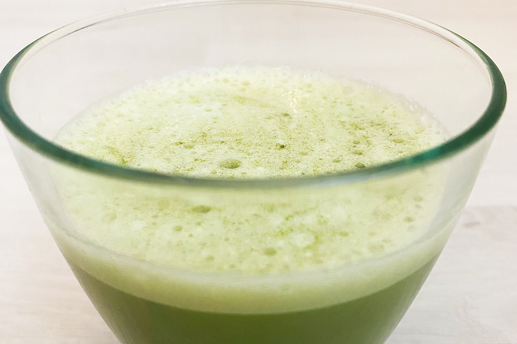 matcha proteiinijuoma